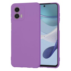 Husa silicon Motorola Moto G53 Techsuit SoftFlex, mov foto