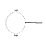 Colier metalic pentru tevi, 140 mm, Friulsider + diblu nylon, set 2 bucati