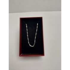 Lantisor argint 925 rasucit 55 cm, jolie silver, 2.6g