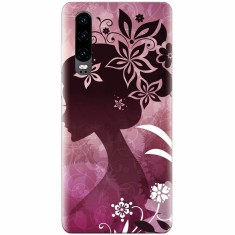 Husa silicon pentru Huawei P30, Best Cute Girly