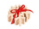 Cumpara ieftin Set 8 suporturi pahare lemn natur 10x10 cm
