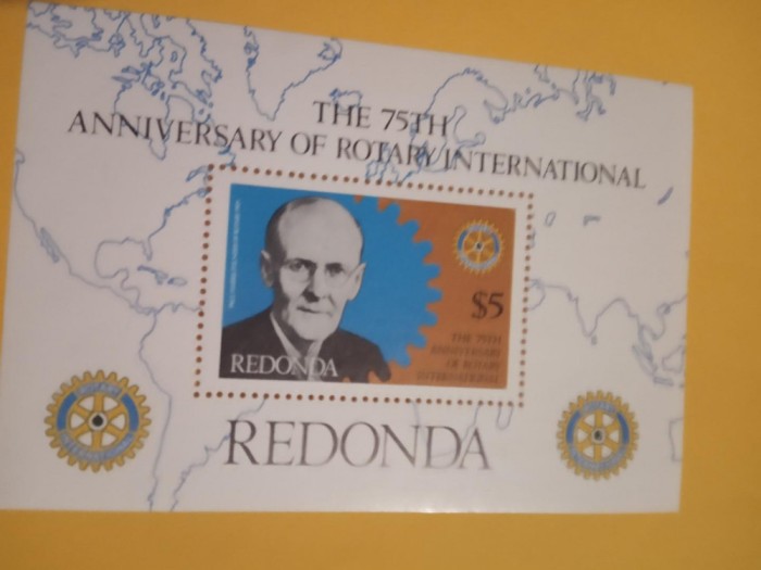 REDONDA, ANIVERSARE - COLIȚĂ MNH