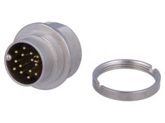 Conector M16 Soclu Tată Lipire PIN 14 3A 60V IP68