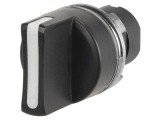 Comutator rotativ 22mm EAO Poz.i stab 2 neagră fără IP65 46