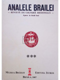 Analele Brailei, vol. III (editia 2007)