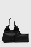Dkny poseta culoarea negru, R42BAE48