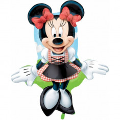 Balon folie figurina Minnie Mouse Dirndl - 95cm, Amscan 27390 foto