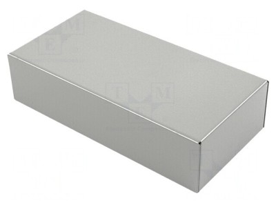 Carcasă bază oțel gri 102x203x51 mm foto