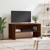 Gossi comoda tv, stejar maro, 80x40x40 cm, lemn prelucrat