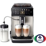 Espressor automat Saeco GranAroma SM6582/30, sistem de lapte Latte Duo, 16 bauturi, 15 bar, ecran TFT color, 6 profiluri utilizator, filtru AquaClean,