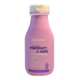 Sampon scalp sensibil, anti-cadere, anti-matreata, cu Rozmarin si menta Beaver 60 ml