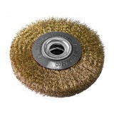 Perie circulara, pentru polizor de banc, Lumytools LT06979, diametru 150 mm