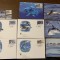australia - serie 4 timbre MNH, 4 FDC, 4 maxime, fauna wwf