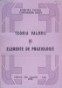 TEORIA VALORII SI ELEMENTE DE PRAXIOLOGIE-DUMITRU PICHIU, CONSTANTIN ALBUT-237757