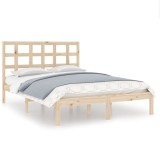 Cumpara ieftin Cadru de pat, 200x200 cm, lemn masiv