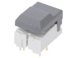 Comutator tastatură gri SPDT 0,01A 24VDC pentru PCB