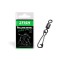 Agrafa Vartej ZFISH Rolling Swivel Hooked Snap, Nr 16, 11Kg, 10 Buc/Plic