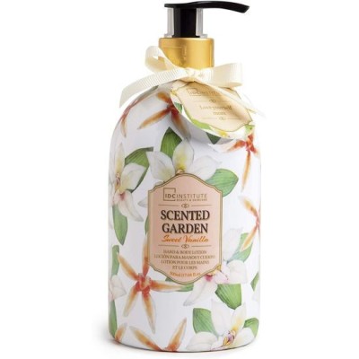 Lotiune de maini si corp Scented Garden Sweet Vanilla IDC Institute 40196, 500 ml foto