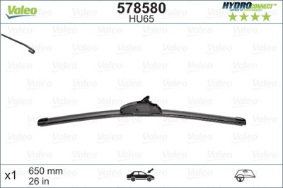 VALEO 578580 HYDROCONNECT UPGRADE lamela stergator foto