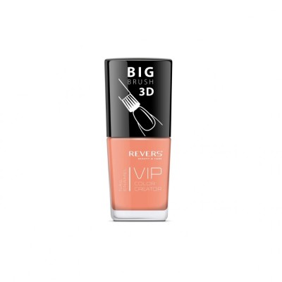 Lac de unghii Vip, 3D, Revers, portocaliu, 12 ml, Nr 072 foto