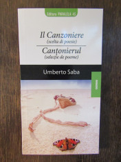 Il Canzoniere . Cantonierul UMBERTO SABA foto