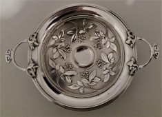 WMF tavă cu talpă art nouveau din 1900 foto