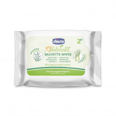 Servetele Revigorante si de Protectie Chicco Naturalz, 20 buc, 2 luni+