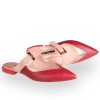 Saboti Mihai Albu din piele naturala Sour Cherry Poison, 35 - 41, Rosu