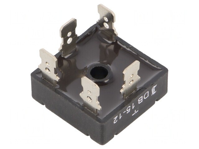 Punte redresoare trifazată 1,2kV 15A THT