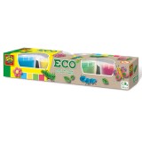 Plastilina eco - 4 x 90 gr, SES Creative