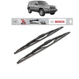 Cumpara ieftin Set 2 stergatoare JEEP COMMANDER (XK, XH) din 2005-2010, Tip Clasic Standard, Bosch Twin