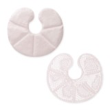 Set 2 Perne gel pentru alaptare Navaris, 19.7x16.5 cm, utilizare calda/rece, roz, 52153.04