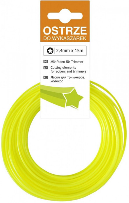 Fir taietor 15m - 2mm (sectiune stea) (MC)