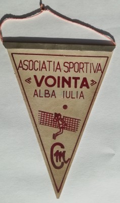 D9 95 - fanion - sport - volei - cluburi sportive - Asociatia sportiva - Vointa - Alba Iulia foto