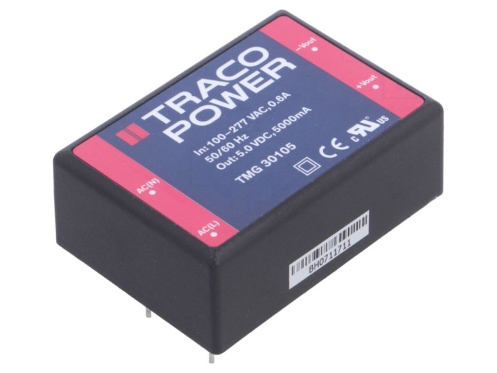 Convertor AC/DC 25W 5VDC pentru PCB