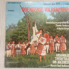 ansamblul tineretului bucuresti ionel budisteanu muzica populara disc vinyl VG+