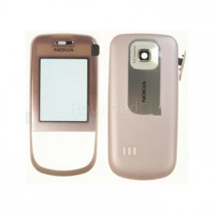 Nokia 3600 Slide frontal și capac pentru baterie roz