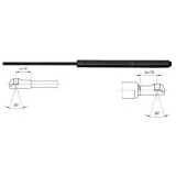 Amortizor portbagaj MERCEDES CLK Cabriolet (A209) (2003 - 2010) METZGER 2110519