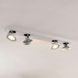 Spotlight Arcchio, LED, metal, alb