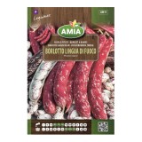 Seminte legume Amia, fasole pitica Borlotto Lingua Di Fuoco