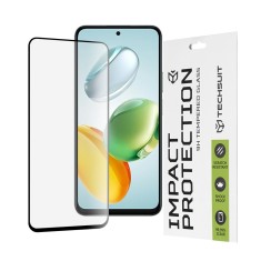 Folie sticla Honor 200 Smart Techsuit 111D Full Glue Full Cover, negru foto