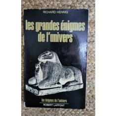 LES GRANDES ENIGMES DE L &#039; UNIVERS par RICHARD HENNIG