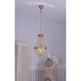 Lampa din alama masiva cu cristale KKC013, Lustre