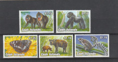 Cook Islands 1993-Fauna,Animale , serie 5 valori,dantelate,MNH,Mi.1385-1389 foto