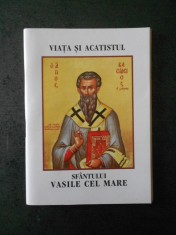 VIATA SI ACATISTUL SFANTULUI IERARH VASILE CEL MARE foto
