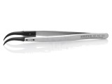 Pensetă ESD cu v&acirc;rf ascuțit, lungime 130mm