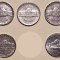 5 centi SUA - 1983 P, 1992 P, 1994 D, 2000 D, 2017 P