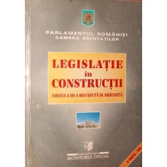 LEGISLATIE IN CONSTRUCTII