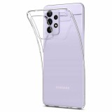 Husa premium compatibila cu samsung galaxy a73 5g, fusion clear, htpmag, transparent