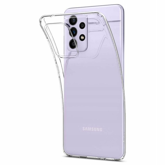 Husa premium compatibila cu samsung galaxy a73 5g, fusion clear, htpmag, transparent